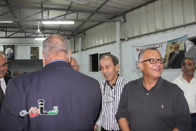 الطيبة: وفد من لجنة المتابعة في زيارة تهنئة للمحامي شعاع منصور